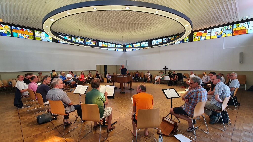 Kurt-Thomas-Kammerchor | Chorprobe | Leitung: Dreikönigskantor Andreas Köhs